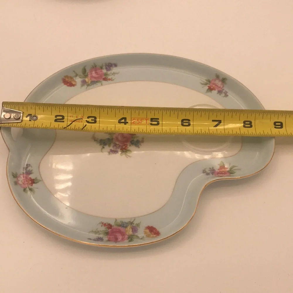 Set of 4 Vintage (1930s)‎ Noritake Snack Plates